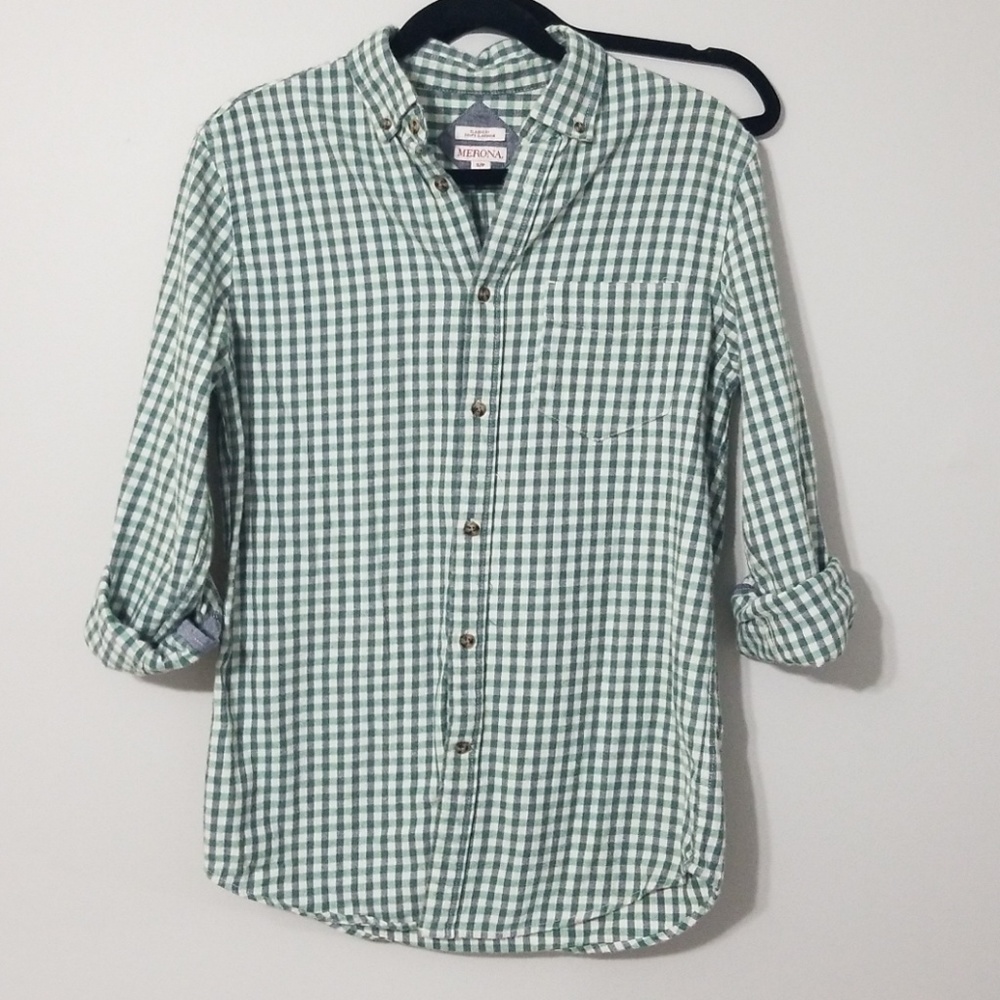 Checkered Button Down - image 1